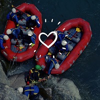 Regali di san valentino - rafting