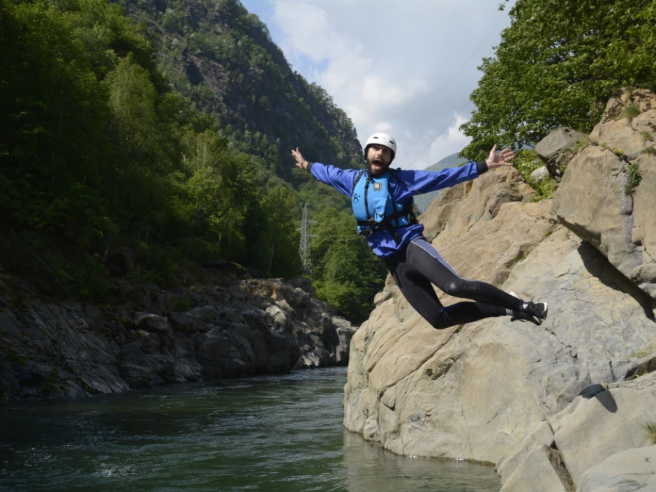 Canyoning Gole del Sesia 3